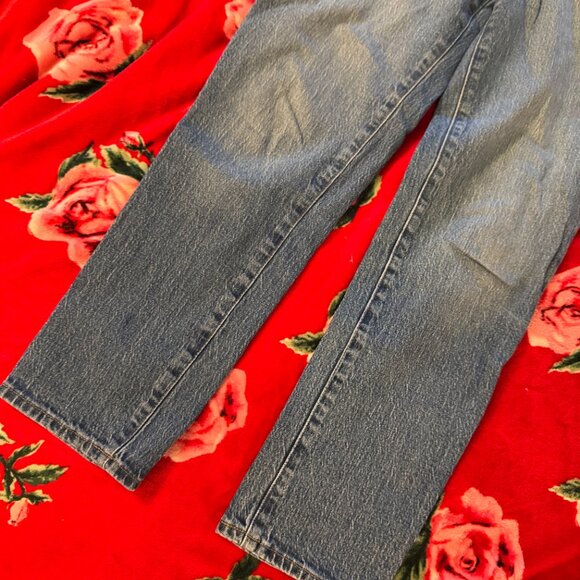 Madewell Perfect Vintage Jeans in Drayton Wash Women’s Size 28 High Rise Tapered - Picture 8 of 16